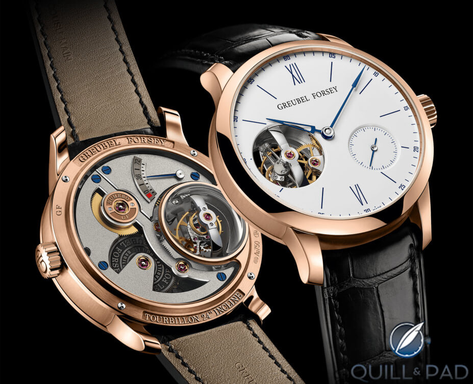 Greubel Forsey Tourbillon 24 Secondes Vision Enamel recto verso