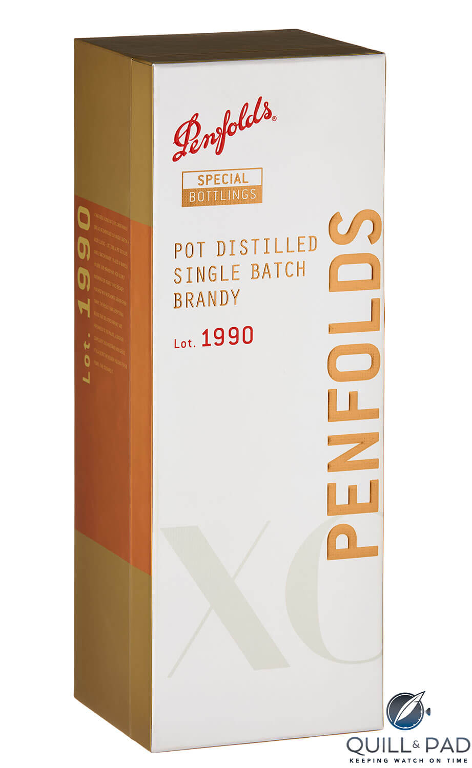 Penfolds Lot 1990 Pot Distilled Single Batch Brandy box