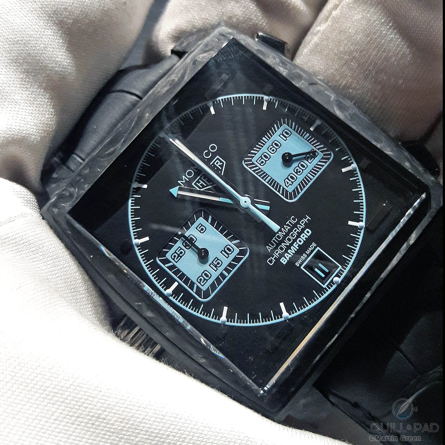 TAG Heuer Monaco Chronograph Forged Carbon Bamford Edition