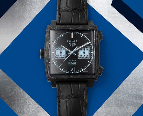 TAG Heuer Monaco Chronograph Forged Carbon Bamford Edition