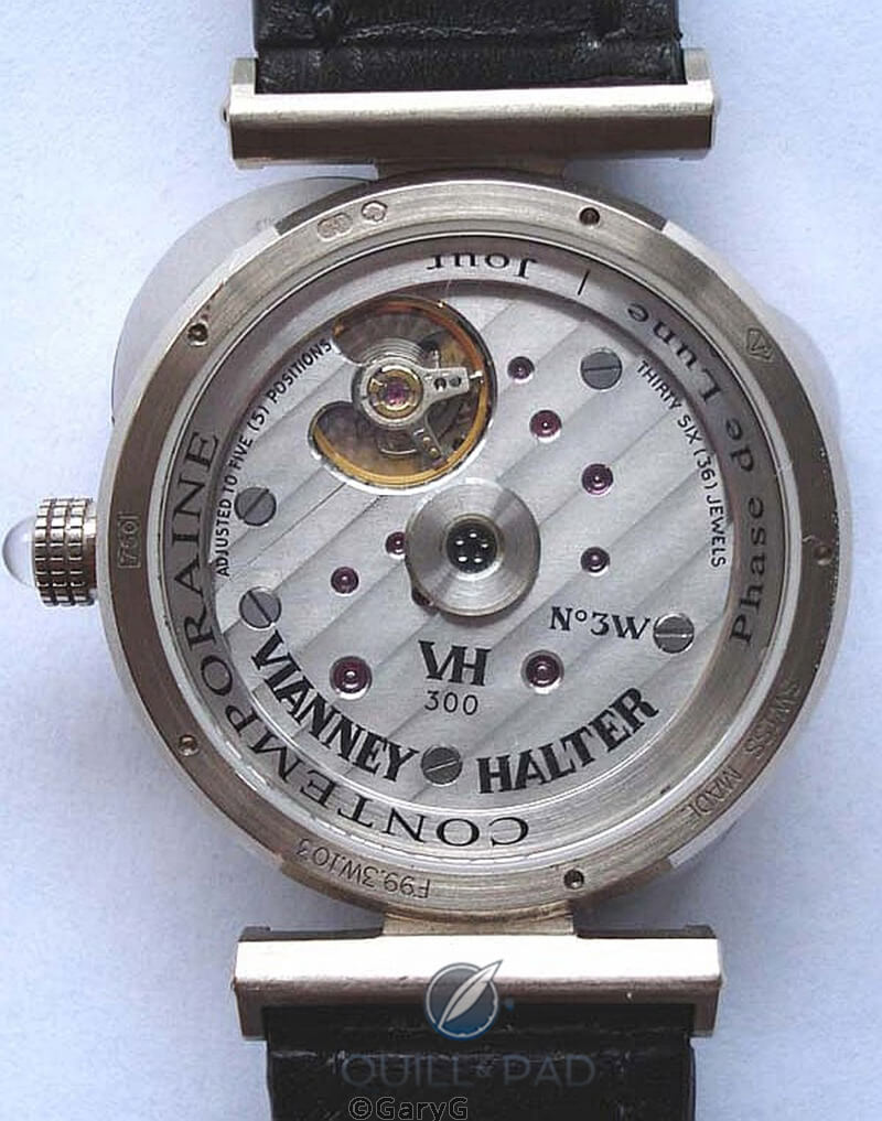 Can you see some of the problems? Vianney Halter Contemporaine before restoration