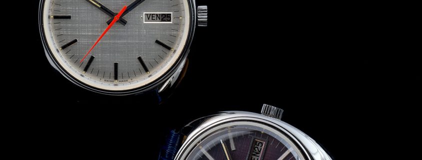 Two prototype Caliber 906 watches from Jaeger-LeCoultre