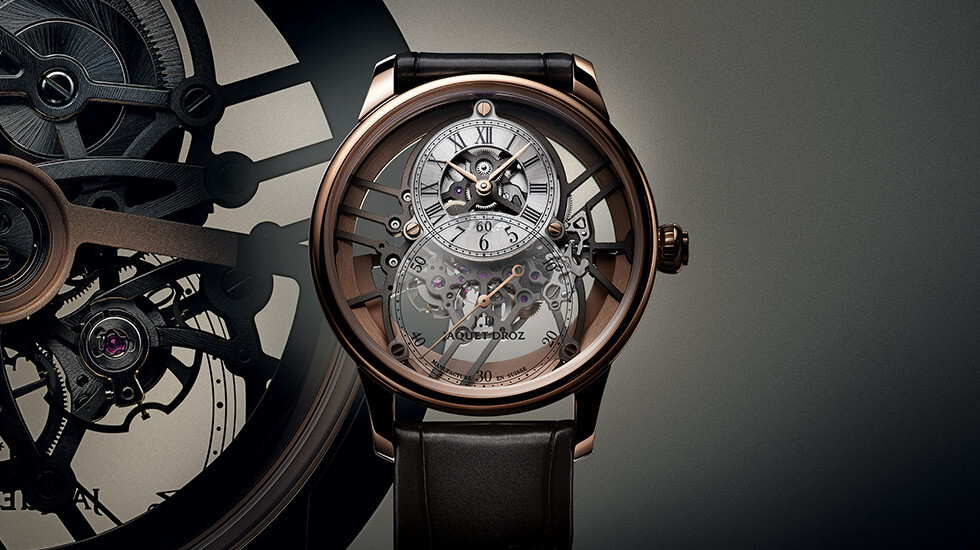 Jaquet Droz Grand Seconde Skelet-One red gold