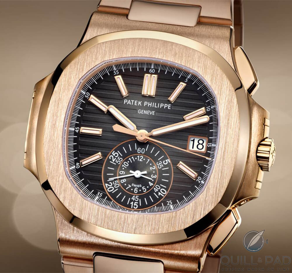 Patek Philippe Nautilus chronograph Reference 5980 1R-001 in pink gold