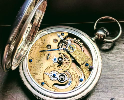 E. Howard and Co pocket watch (photo courtesy Derek Weinberg)