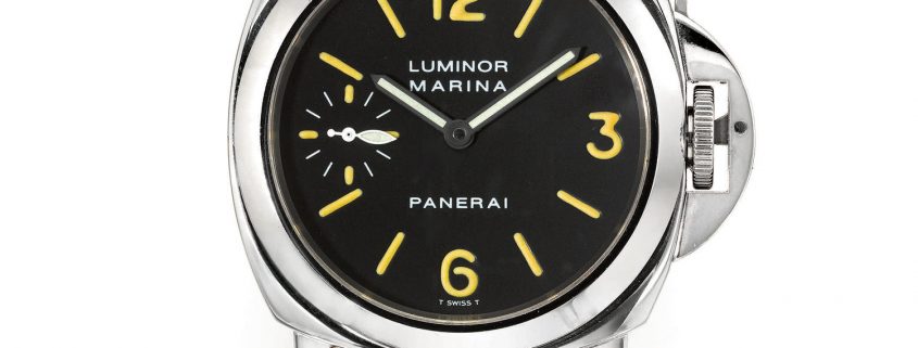 Panerai Luminor Marina PAM0001 A Series owned by Robin Williams in Sothebys' auction October 2018