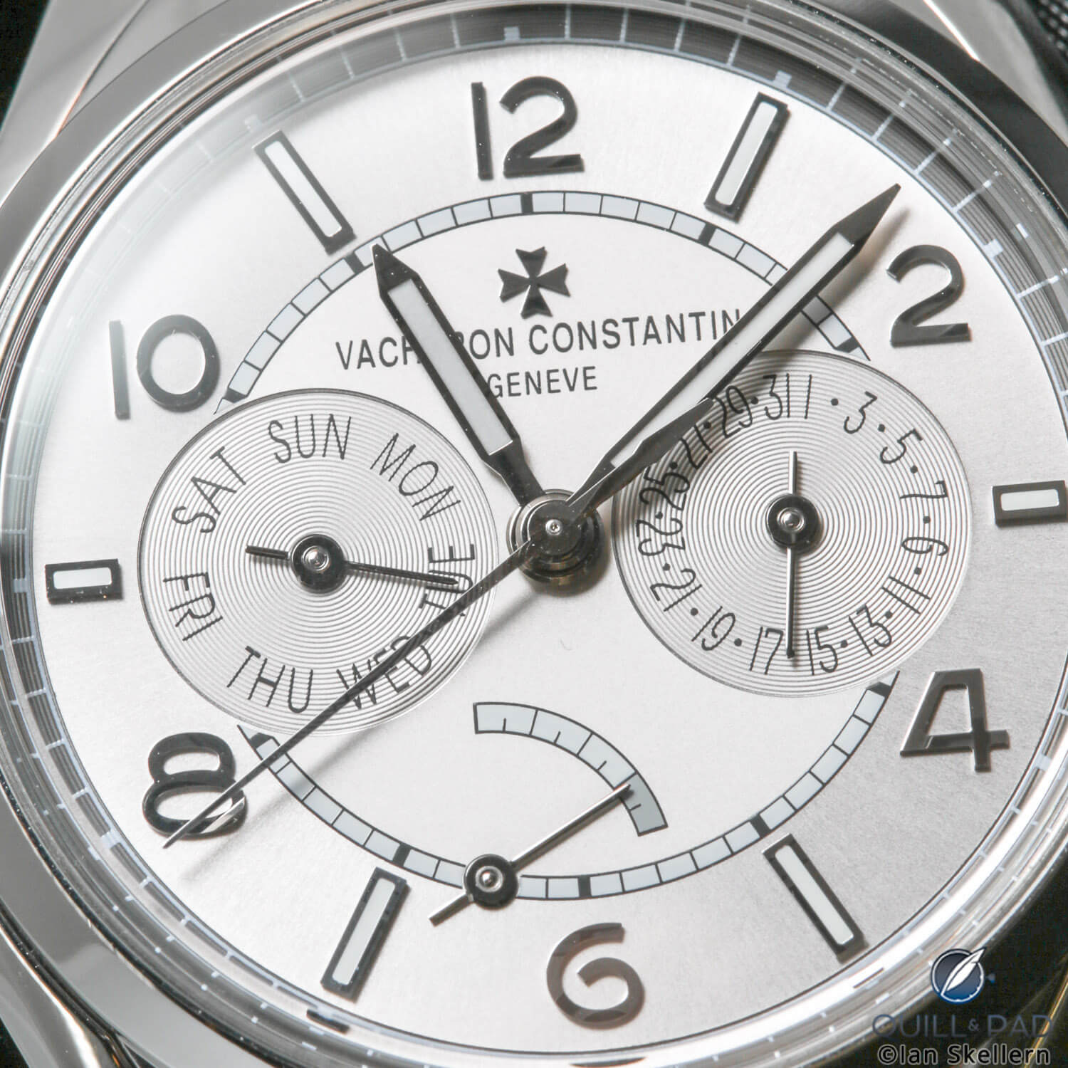 Dial of the Vacheron Constantin FiftySix Day Date