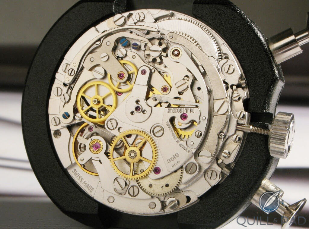 Zenith El Primero chronograph movement from 1969