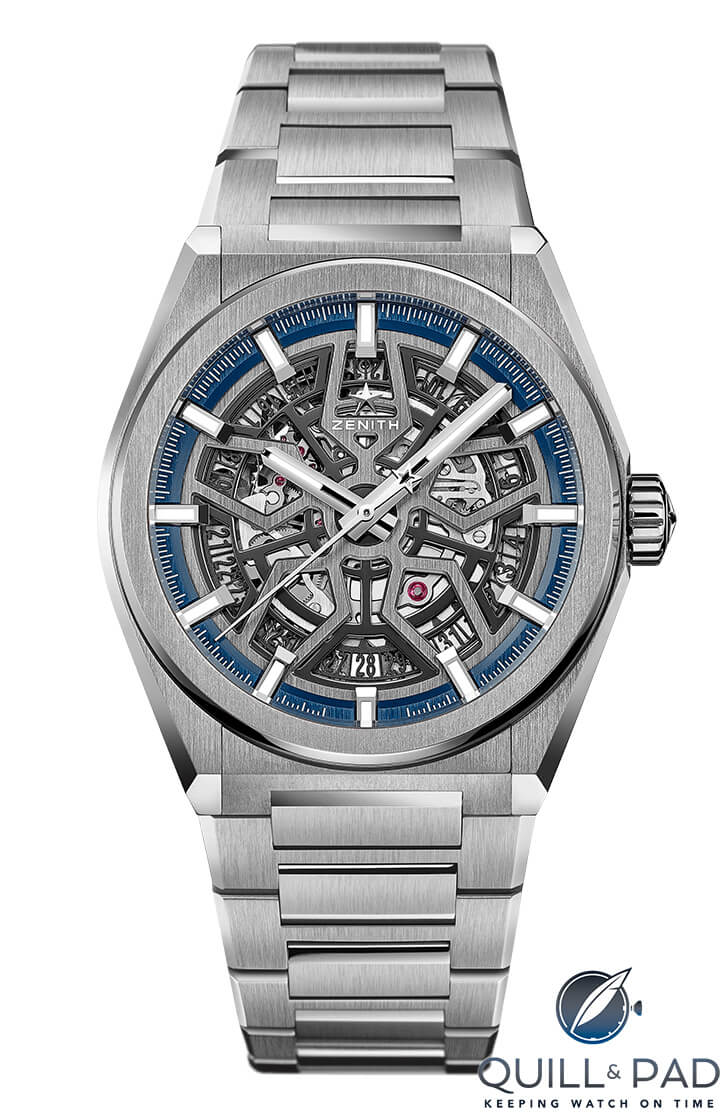 Zenith Classic Defy with skeleton dial
