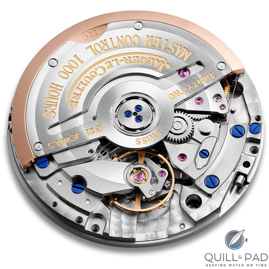 Jaeger LeCoultre manufactures the automatic caliber 896/1