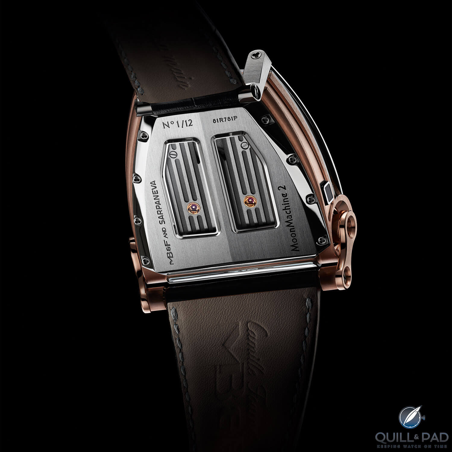 Back of of the MoonMachine 2 by MB&F with Stepan Sarpaneva