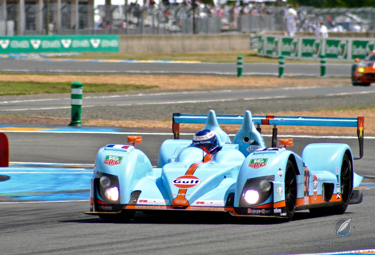 Gulf Oil team Zytek race car