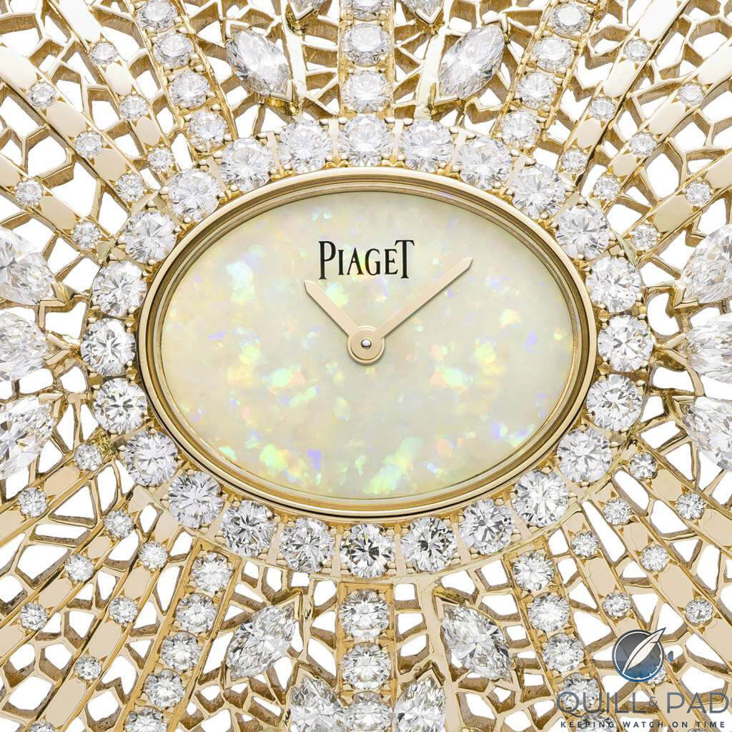 Piaget High Jewellery Cuff Watch Dentelle D’Or