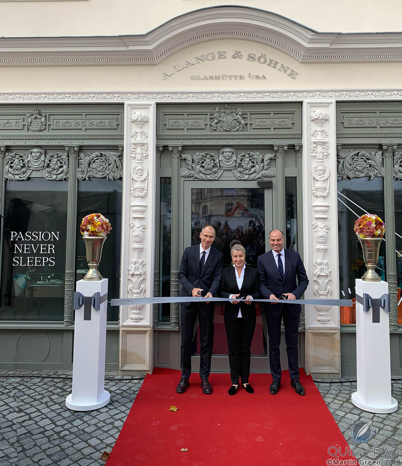 Opening of the new A. Lange & Söhne boutique in Dresden