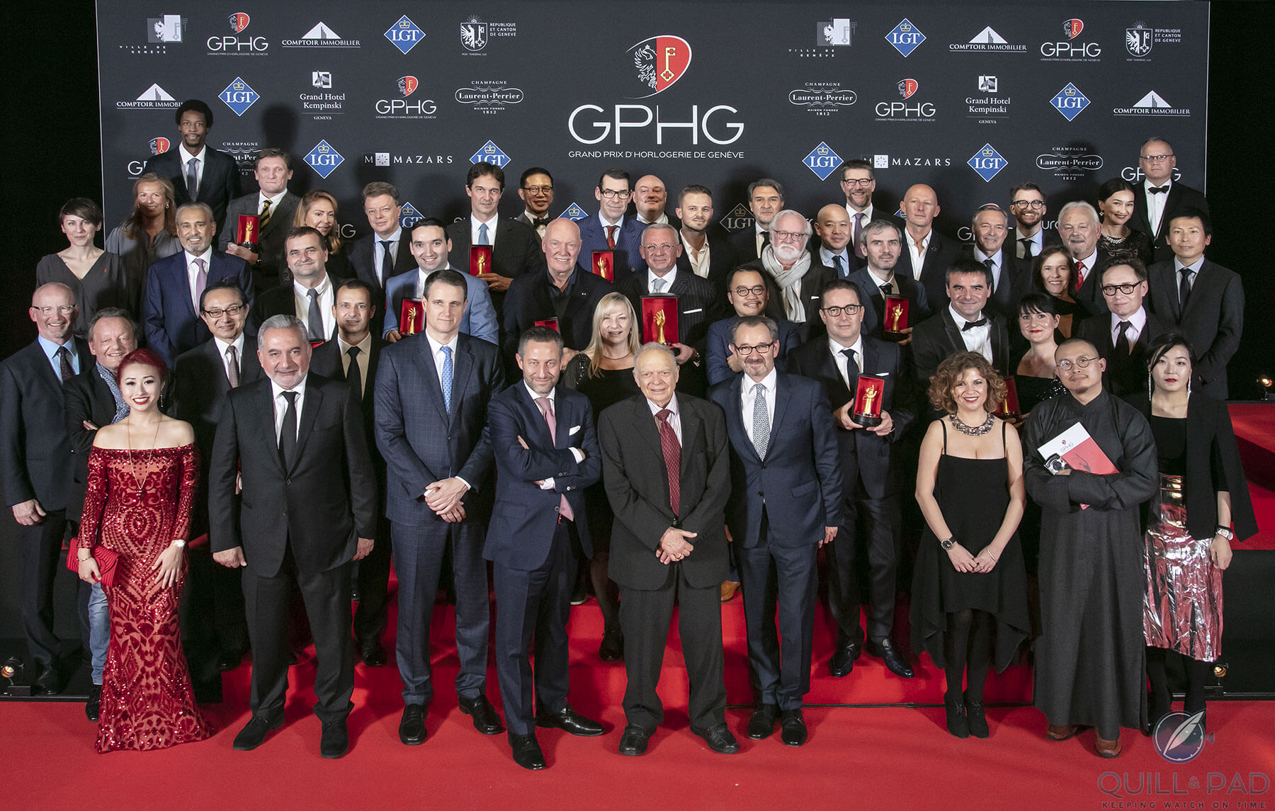 2018 Grand Prix d’Horlogerie de Genève winners and jury