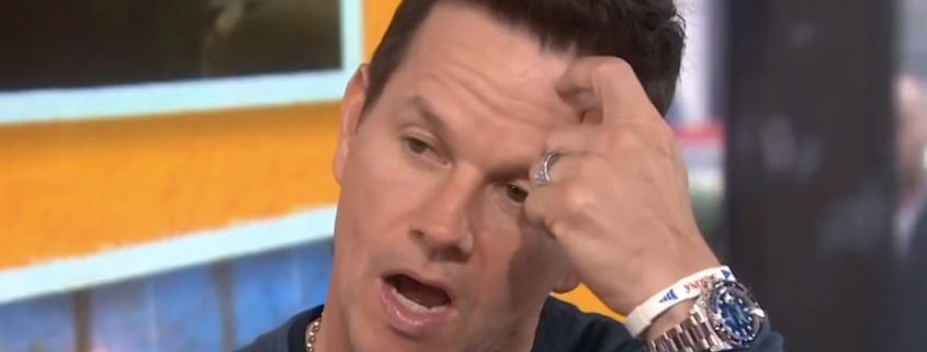 Mark Wahlberg wearing a Rolex Ref 116659 SABR on The Today Show