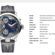 Armin Strom Mirrored Force Resonance on the brand's Configurator with specifications and price