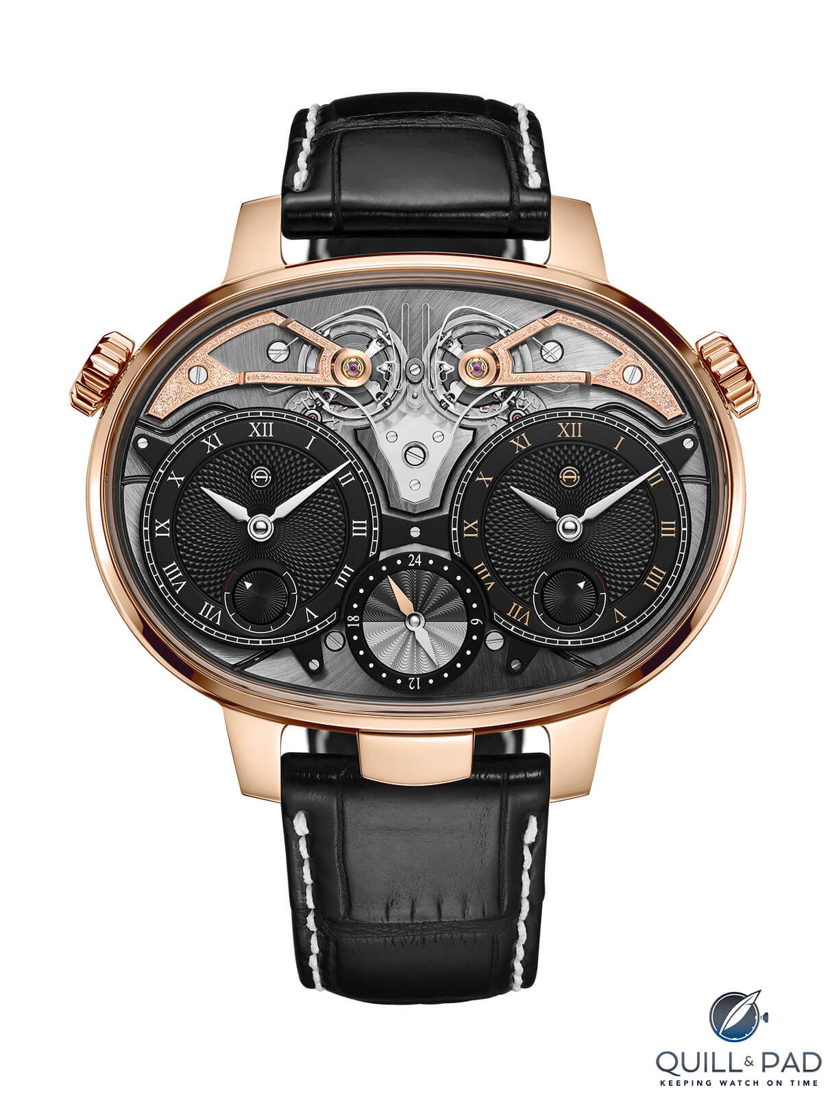 Armin Strom Dual Time Resonance in pink gold