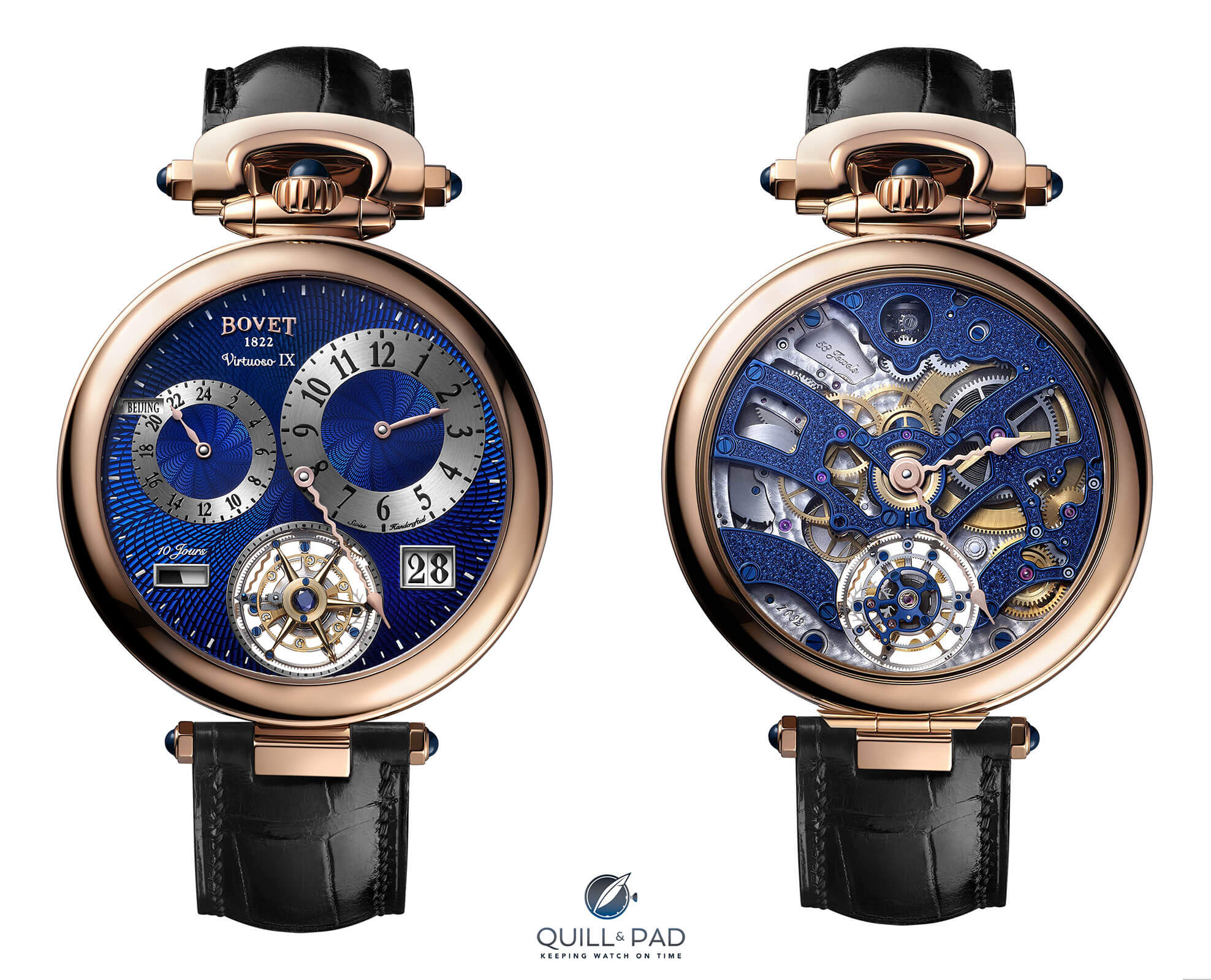 Two faces of the Bovet Virtuoso IX