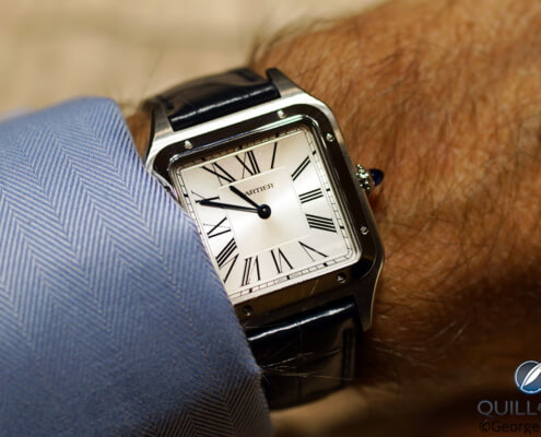 Cartier Santos-Dumont large wristshot