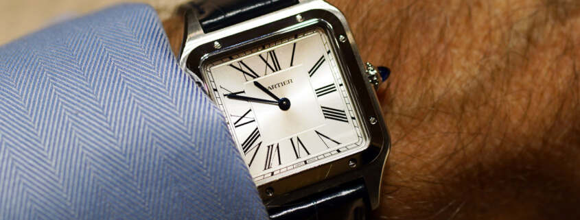 Cartier Santos-Dumont large wristshot