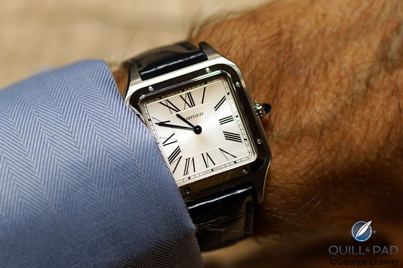 Cartier Santos-Dumont large wristshot