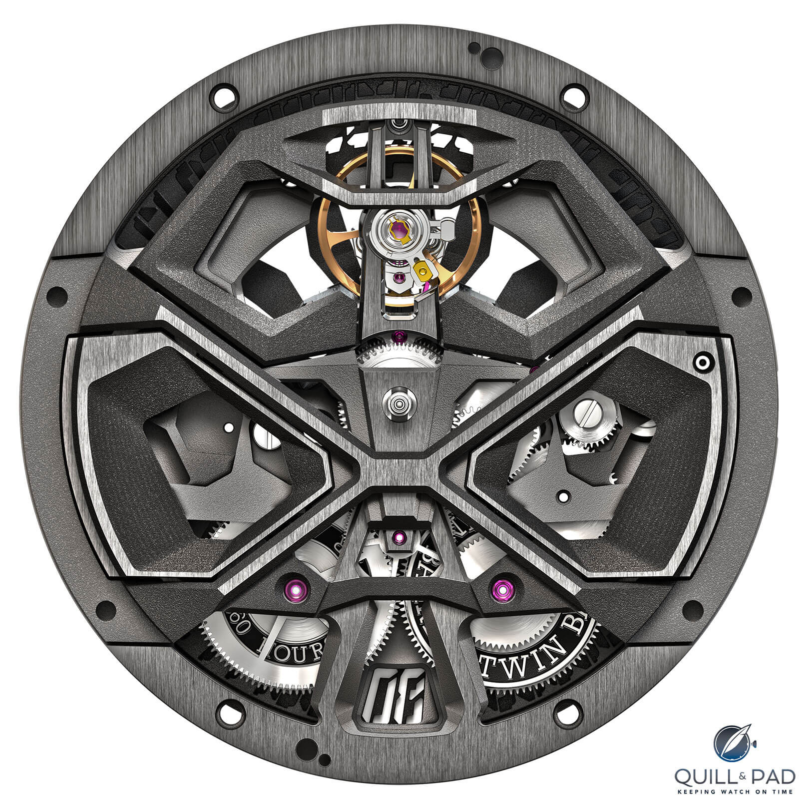 Roger Dubuis Caliber RD60 powers the Excalibur Huracán Performante