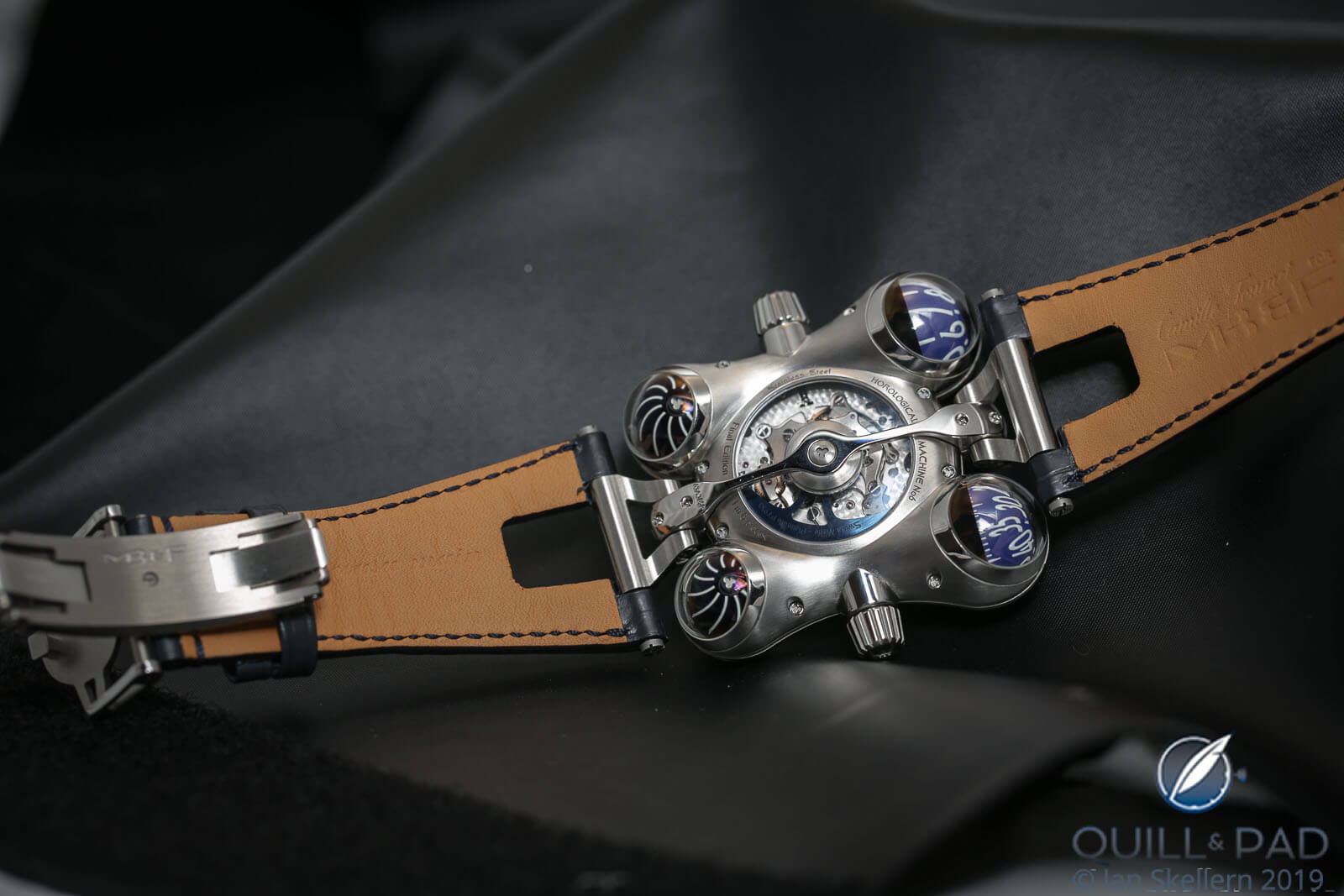View of the back of the MB&F HM6 Final Edition