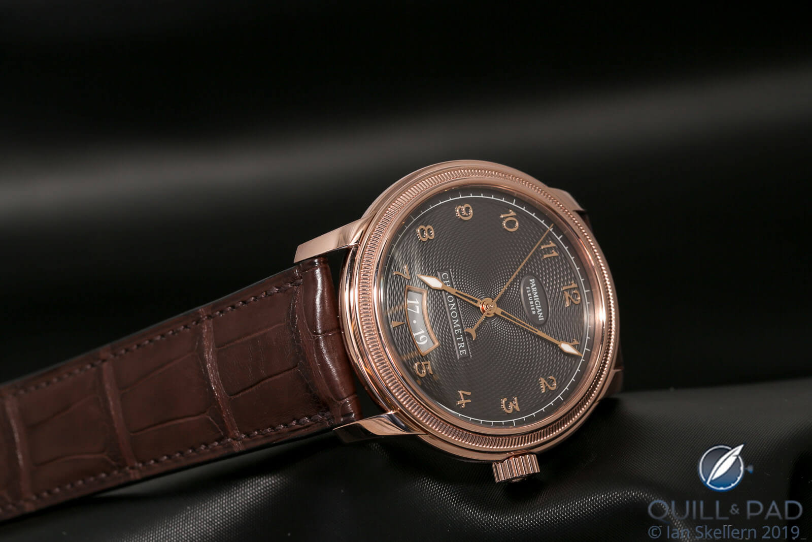 Parmigiani Toric with guilloche dial