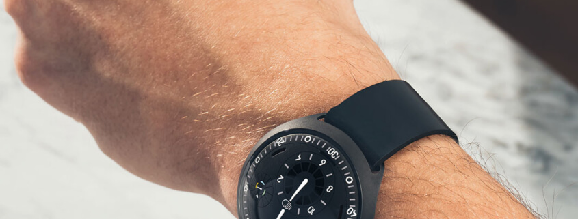 Ressence Type 2A on the wrist