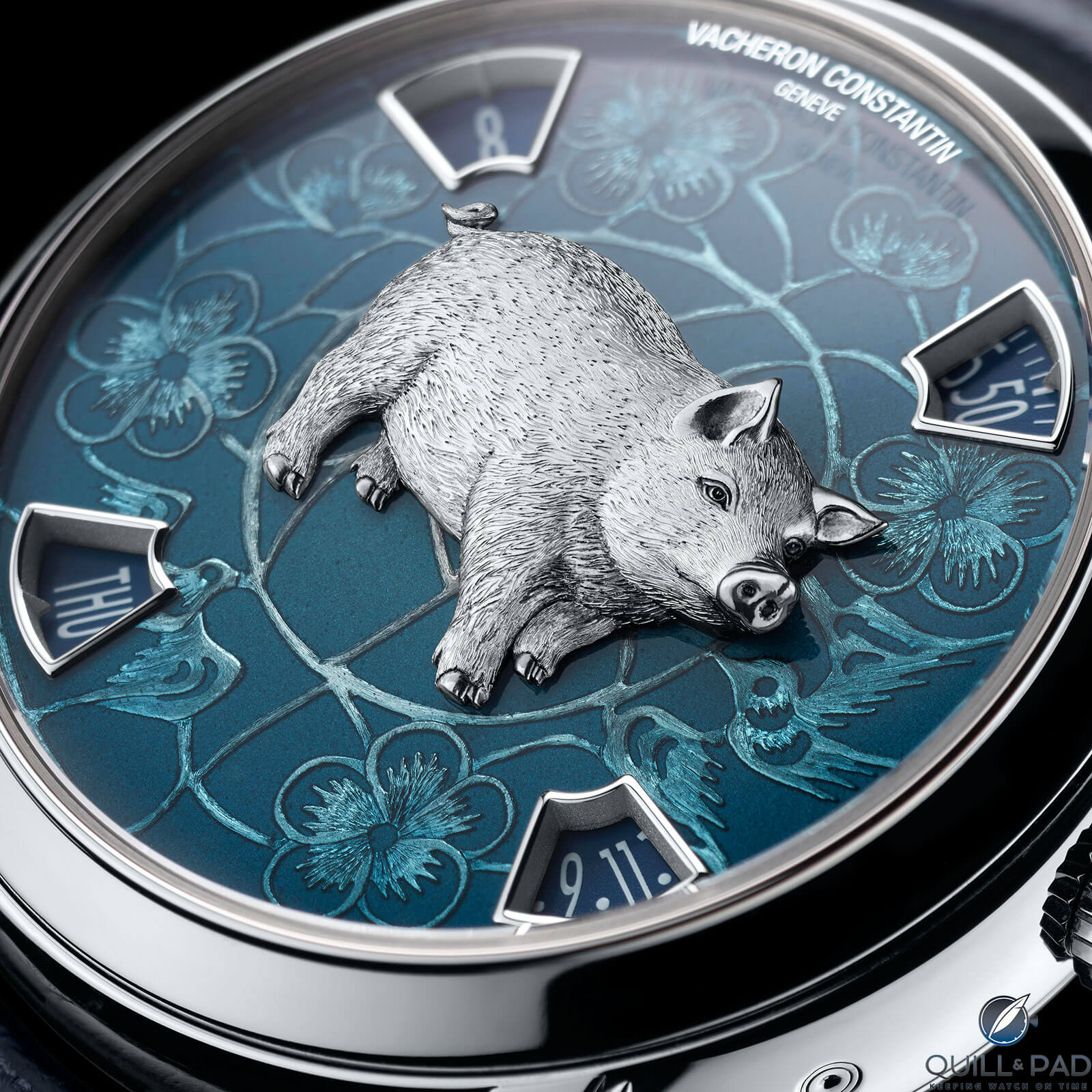 Vacheron Constantin Métiers d’Art Legend of the Chinese Zodiac Year of the Pig in platinium