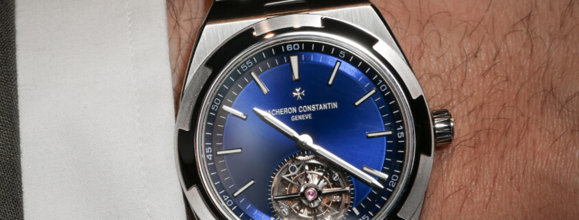 Vacheron Constantin Tourbillon with blue dial