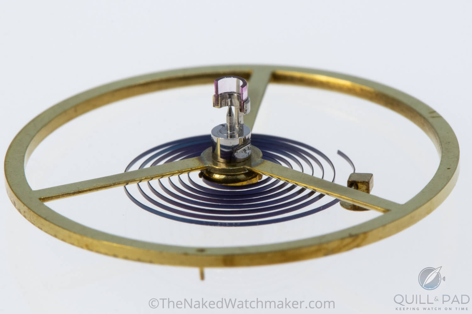 Innovative ruby-set cylinder escapement in Abraham-Louis Breguet's Souscription watch movement