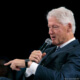 President Bill Clinton wearing a A. Lange & Söhne Richard Lange Pour Le Mérite at the 2018 Bloomberg Global Business Forum in New York