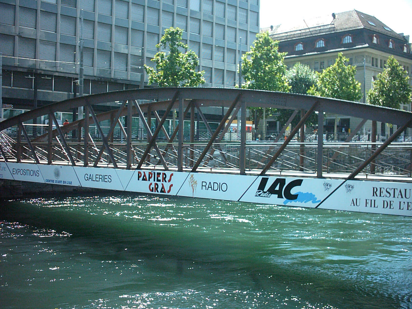 Passarelle de l’Ile bridge in Geneva
