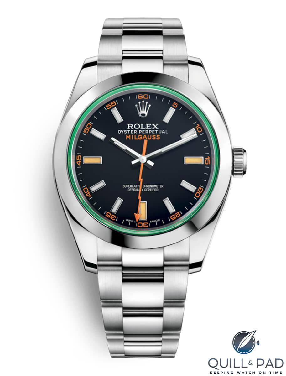 rolex milgauss iced out