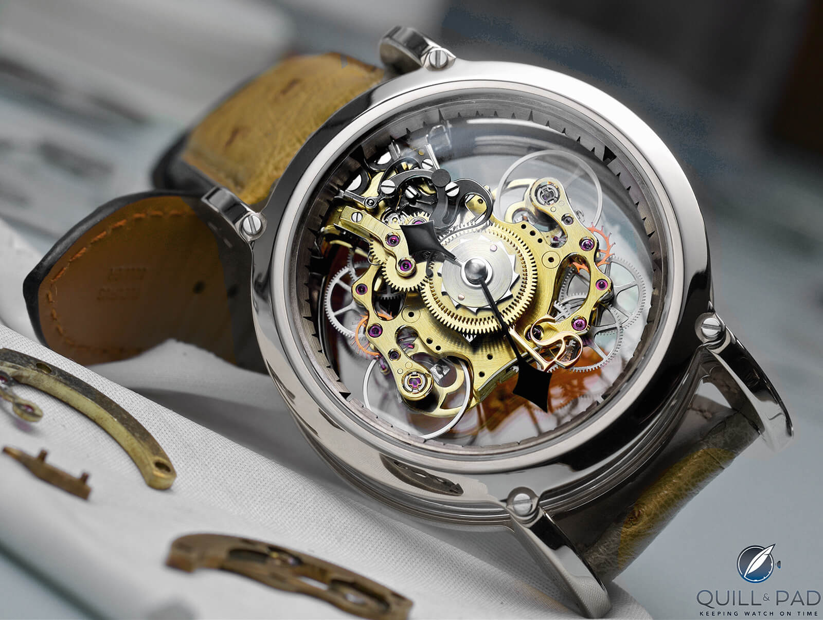 Karel Rotation By Czech independent watchmaker Ludek Seryn