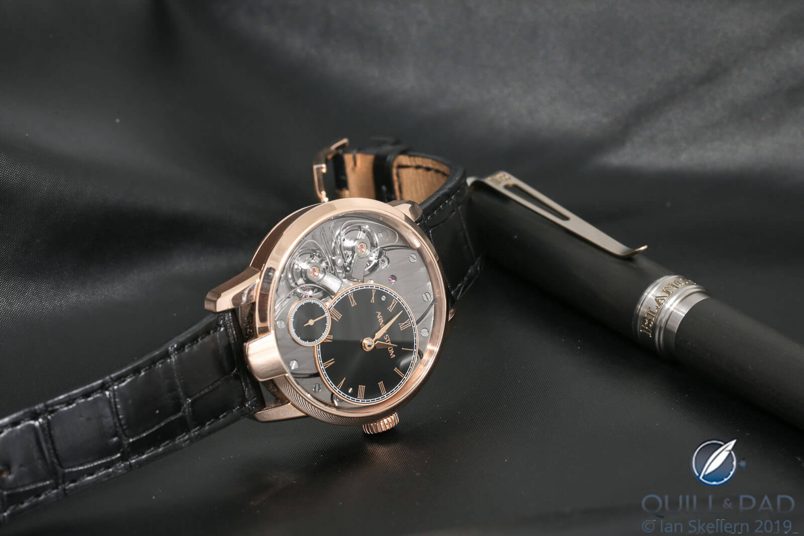 Armin Strom Pure Resonance Fire with Grayson Tighe for Blancpain pen