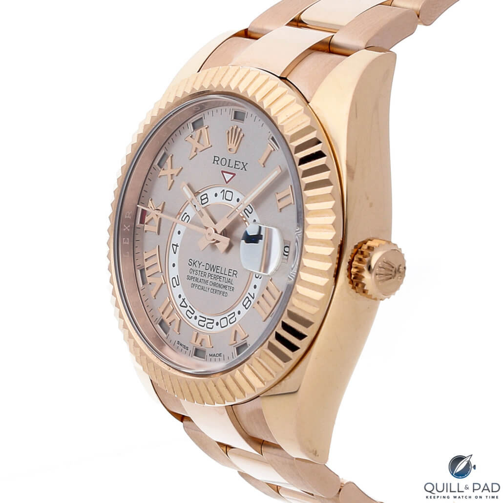 2012 Rolex Sky-Dweller in solid gold