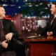 Chris Pratt double-wristing Cartiers on the Jimmy Kimmel Show