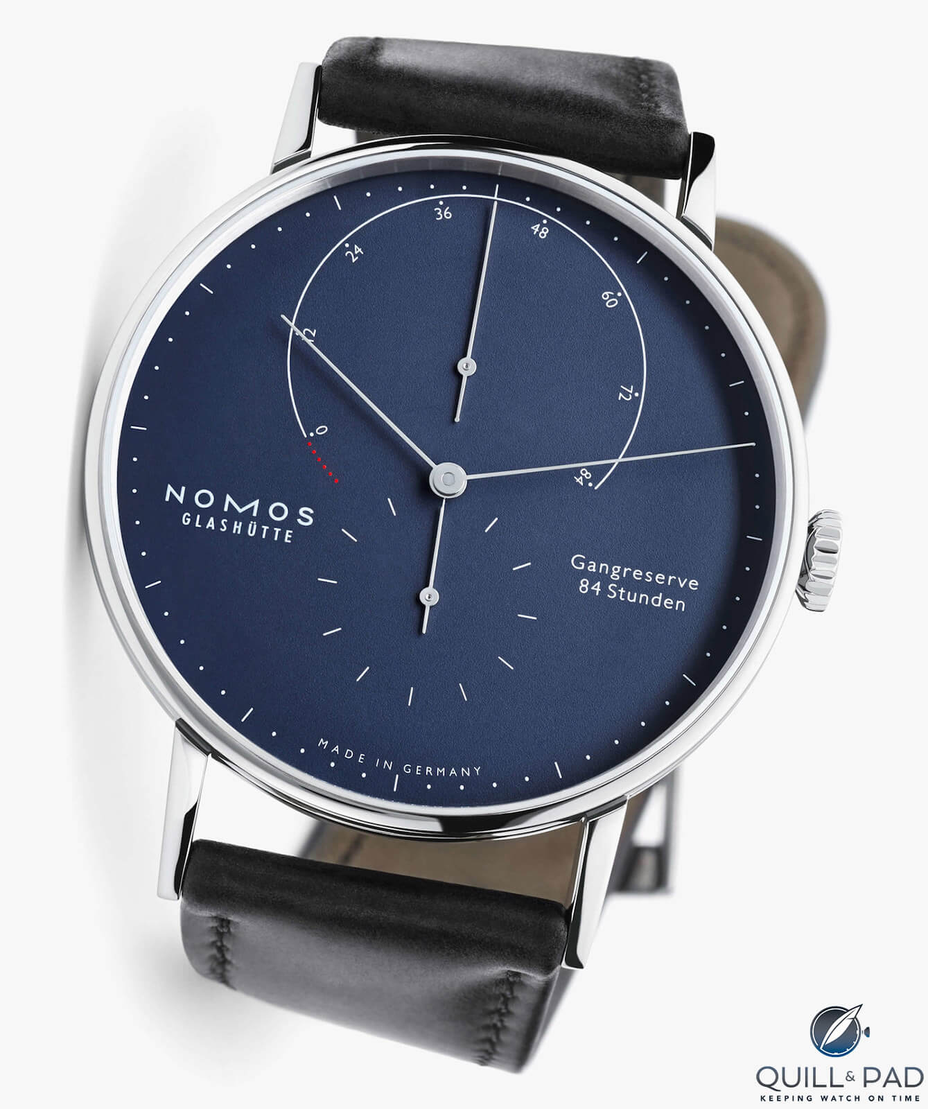 Nomos Lambda Deep Blue