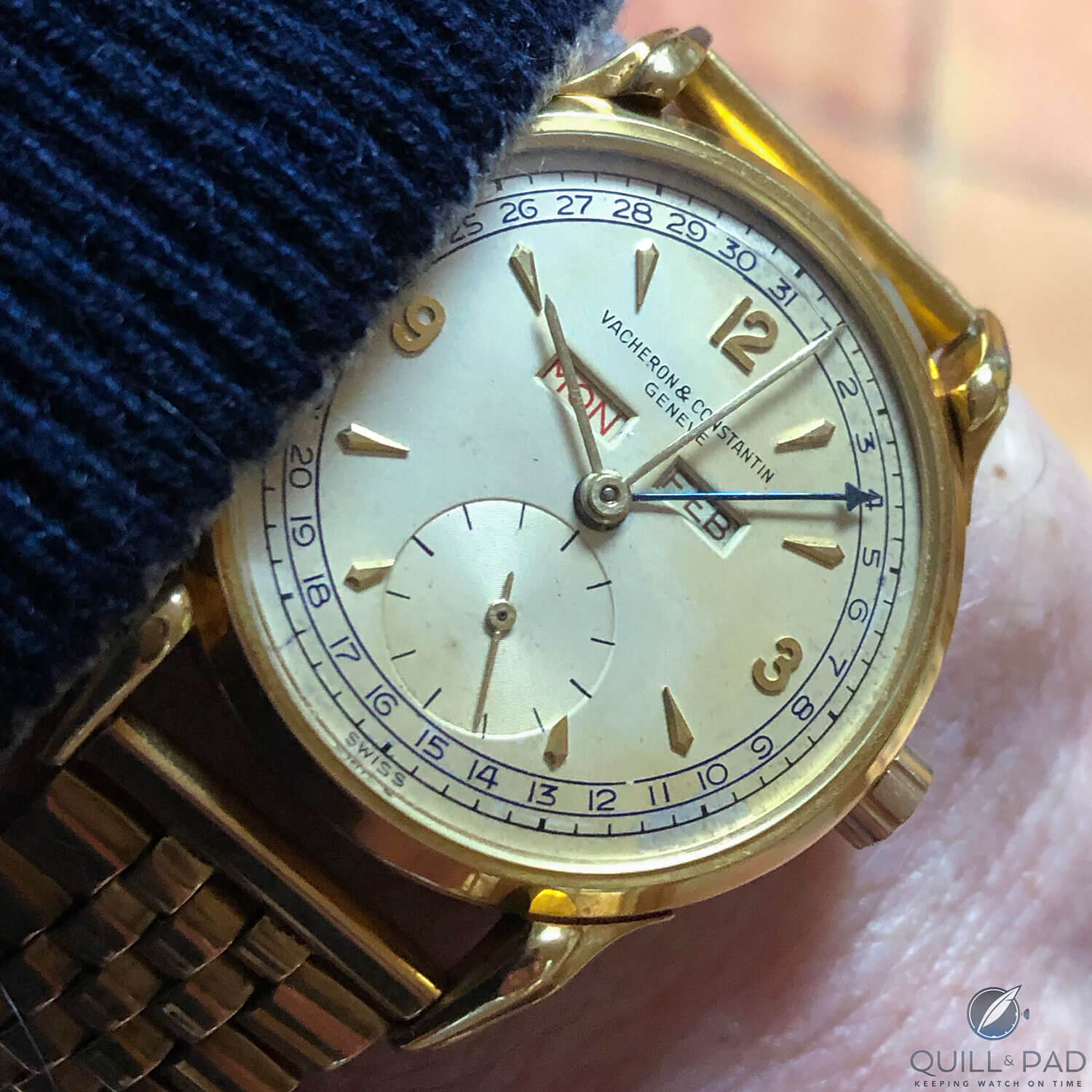 Parting shot: Vacheron & Constantin Reference 4560 on the wrist