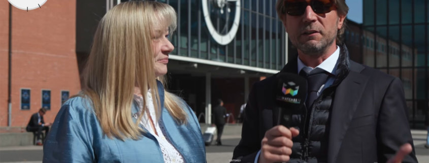 Marc André Deschoux of The Watches TV interviews Elizabeth Doerr at Baselworld 2019