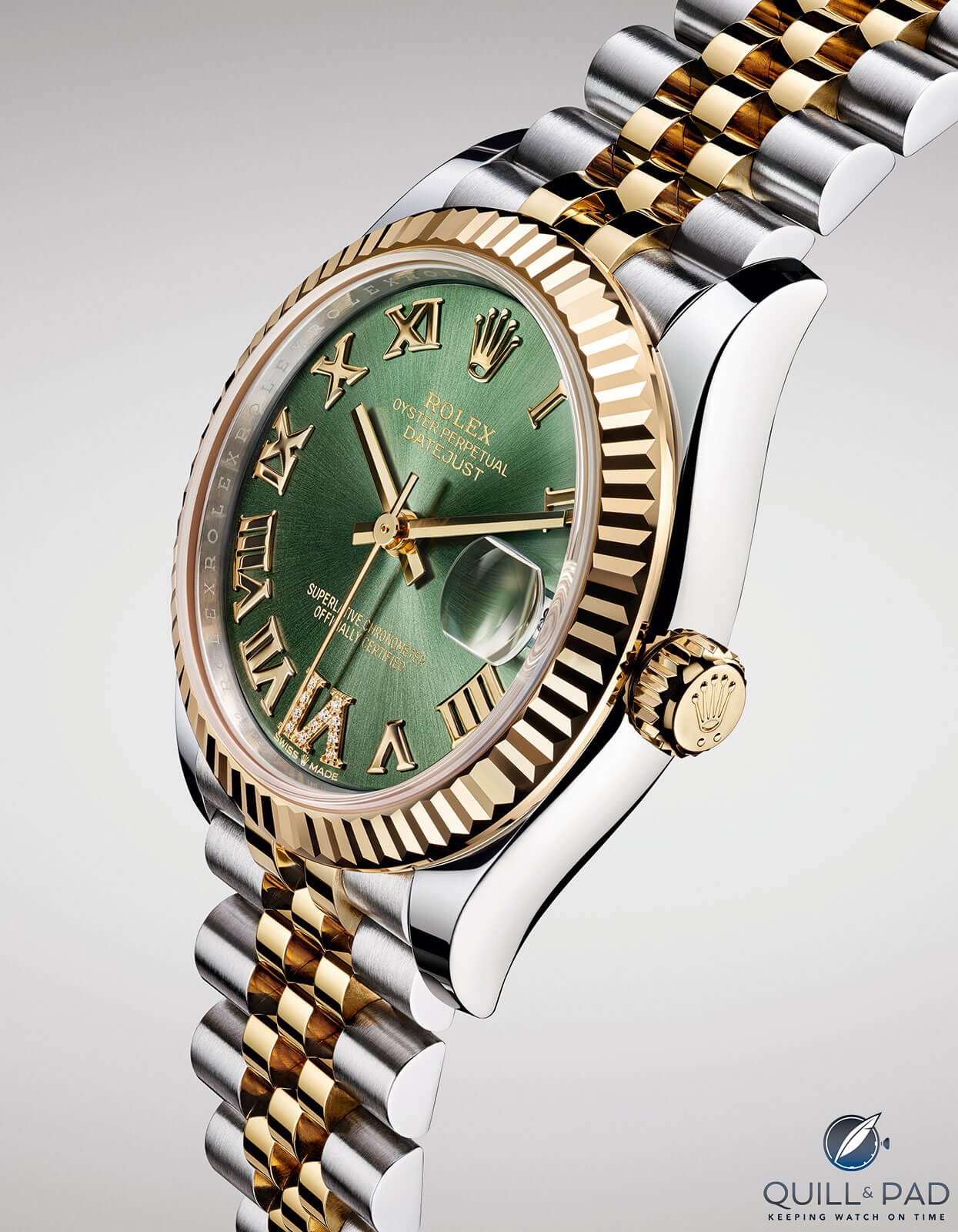 how to adjust time on rolex oyster perpetual datejust