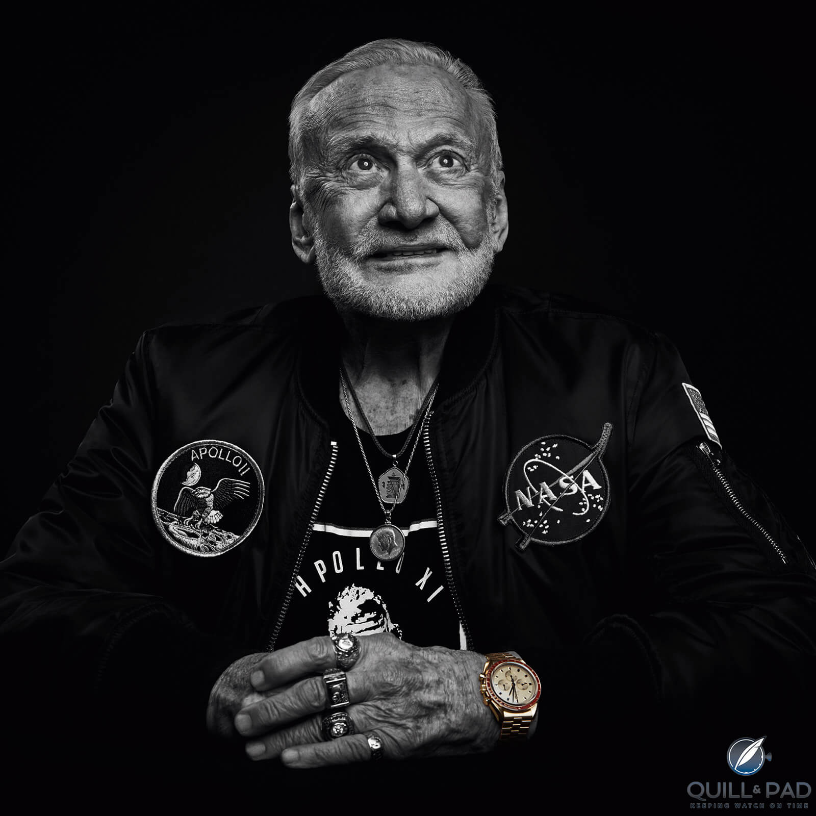 buzz aldrin omega watch