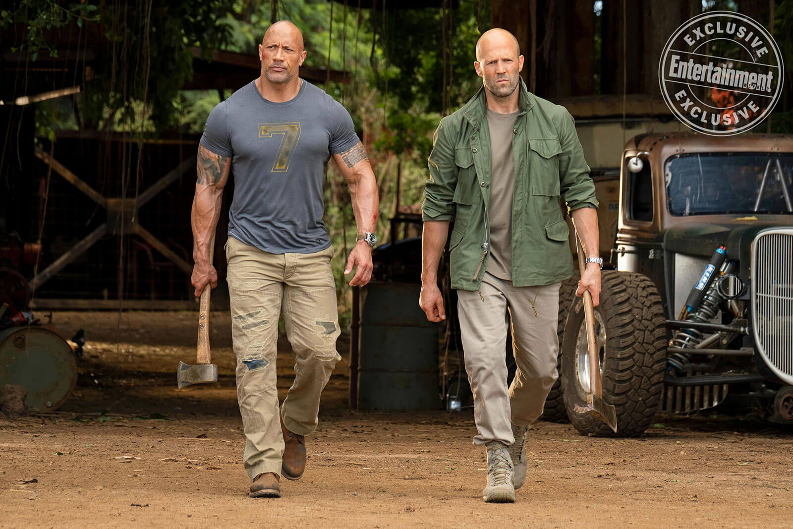 Dwayne 'The Rock' Johnson And Jason Stathaм's Cool Watches In 'Fast &aмp; Furious Presents: HoƄƄs And Shaw' - Quill &aмp; Pad