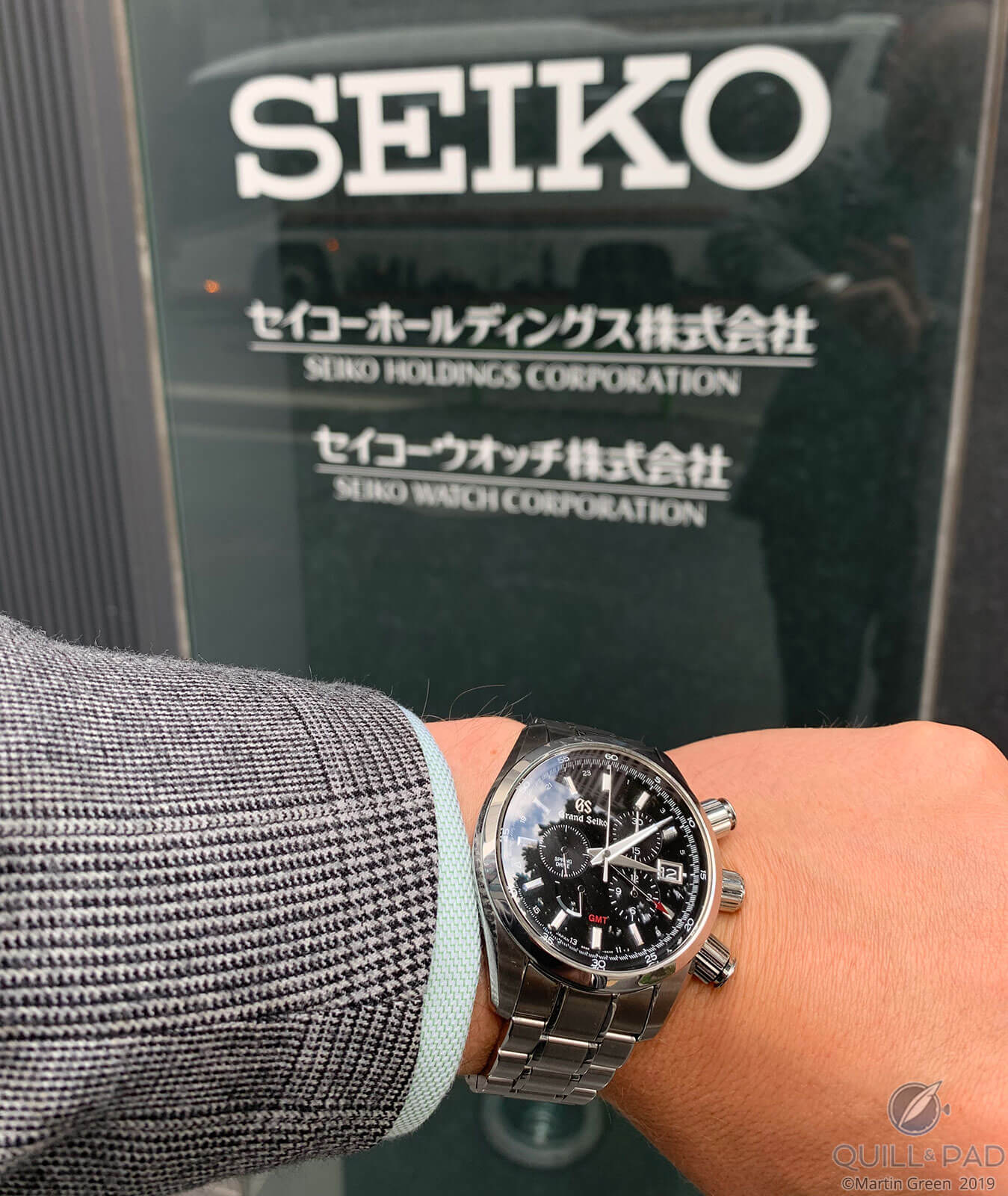 Grand Seiko Spring Drive Chronograph GMT SBGC203: You Can Have It All -  Quill & Pad