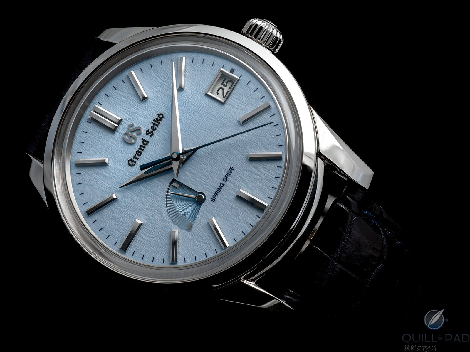 Grand Seiko Blue Snowflake Reference SBGA407: On The Wrist - Quill & Pad