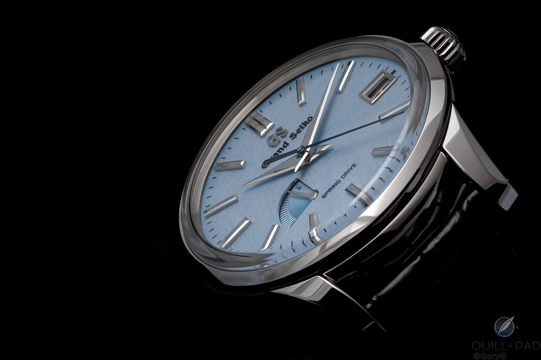 Grand Seiko Blue Snowflake Reference SBGA407: On The Wrist - Quill & Pad