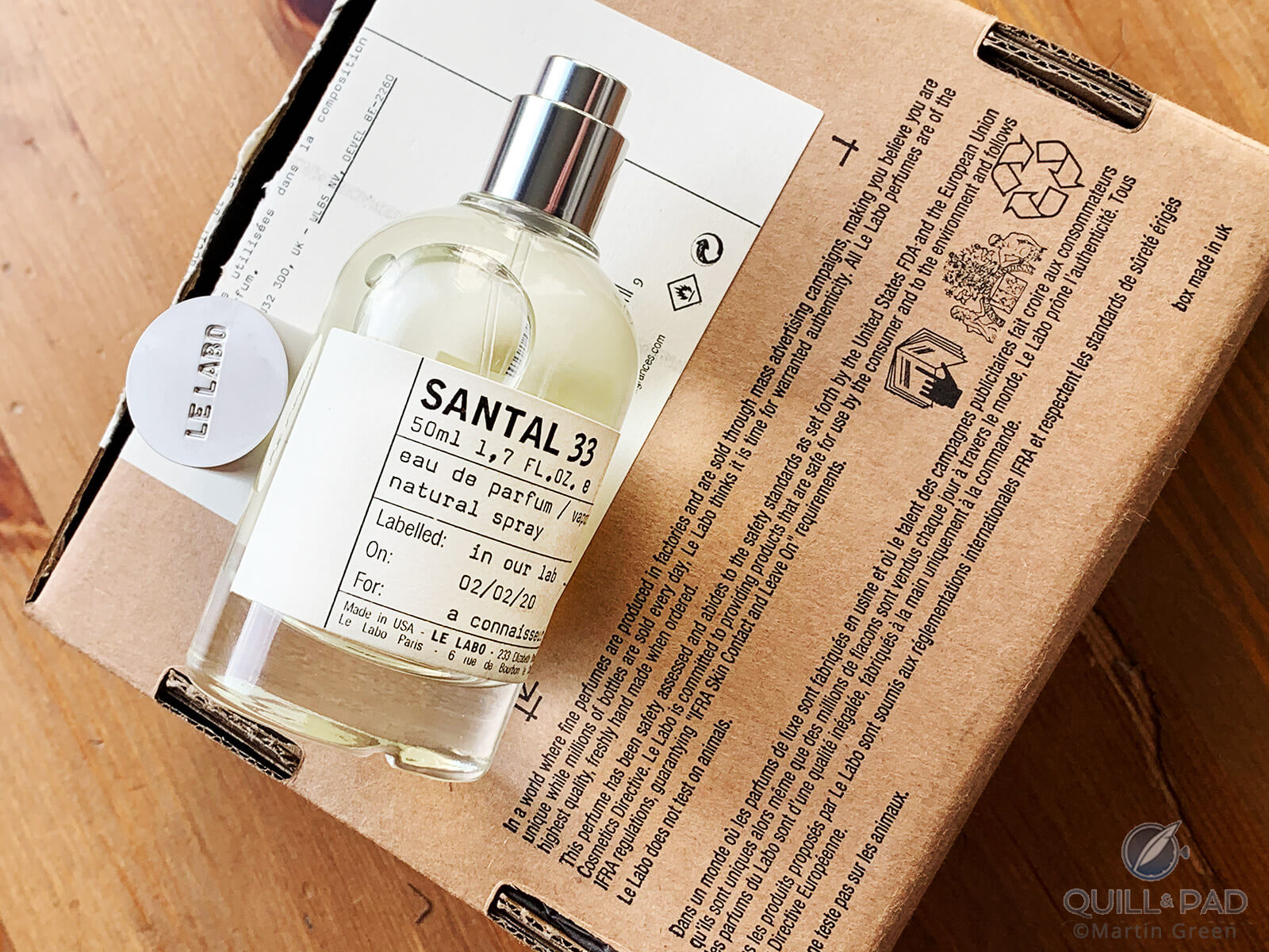 Le Labo Santal 33: Naturally Created In The Lab | Quill & Pad